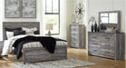 Bronyan Gray Wood Queen Bedroom Set