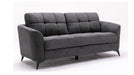 Callie Gray Fabric Sofa & Loveseat Set