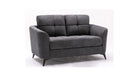 Callie Gray Fabric Sofa & Loveseat Set
