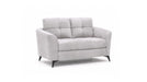 Callie Gray Velvet Sofa & Loveseat Set