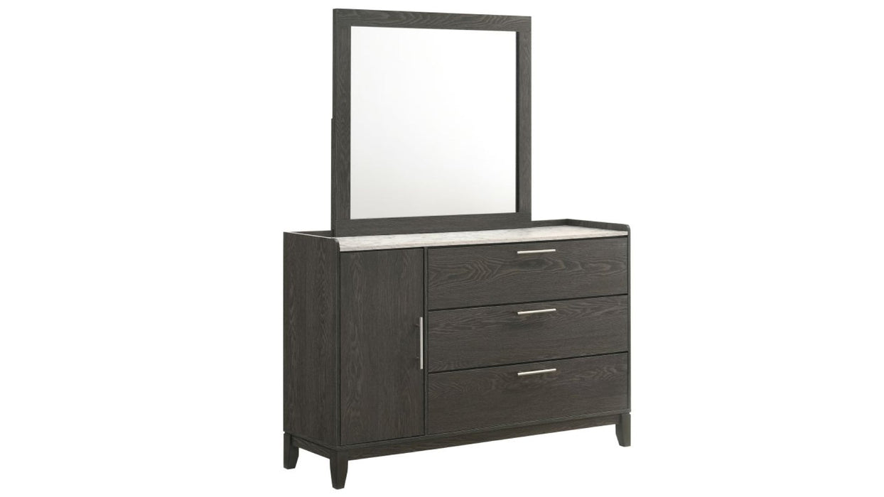 Camden Gray Wood Full Bedroom Set