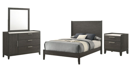 Camden Gray Wood Full Bedroom Set
