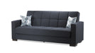 Capella Blue Fabric Sofa Bed