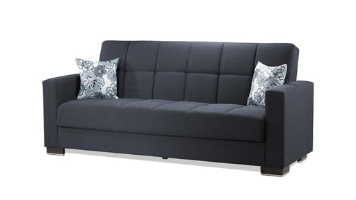 Capella Blue Fabric Sofa Bed
