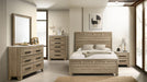 Caro Natural Wood Queen Bedroom Set