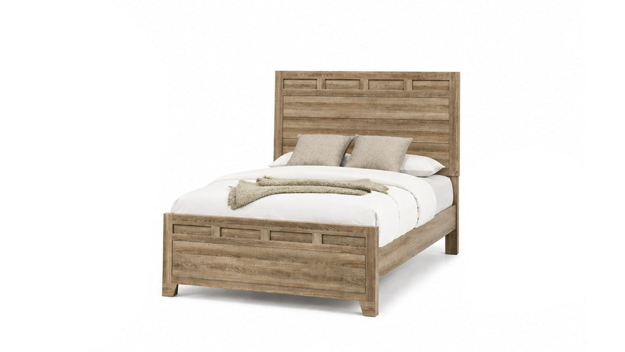Caro Natural Wood Queen Bedroom Set