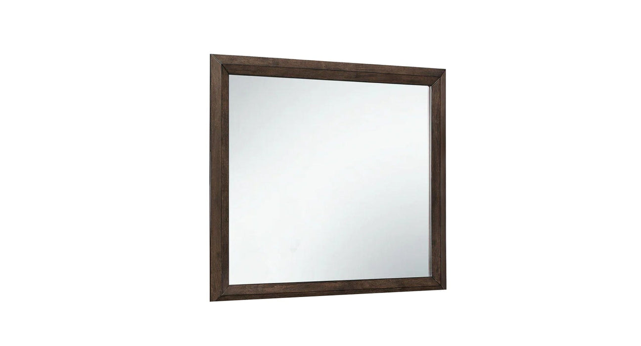 Chesky Brown Wood Queen Bedroom Set