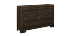 Chesky Brown Wood Queen Bedroom Set