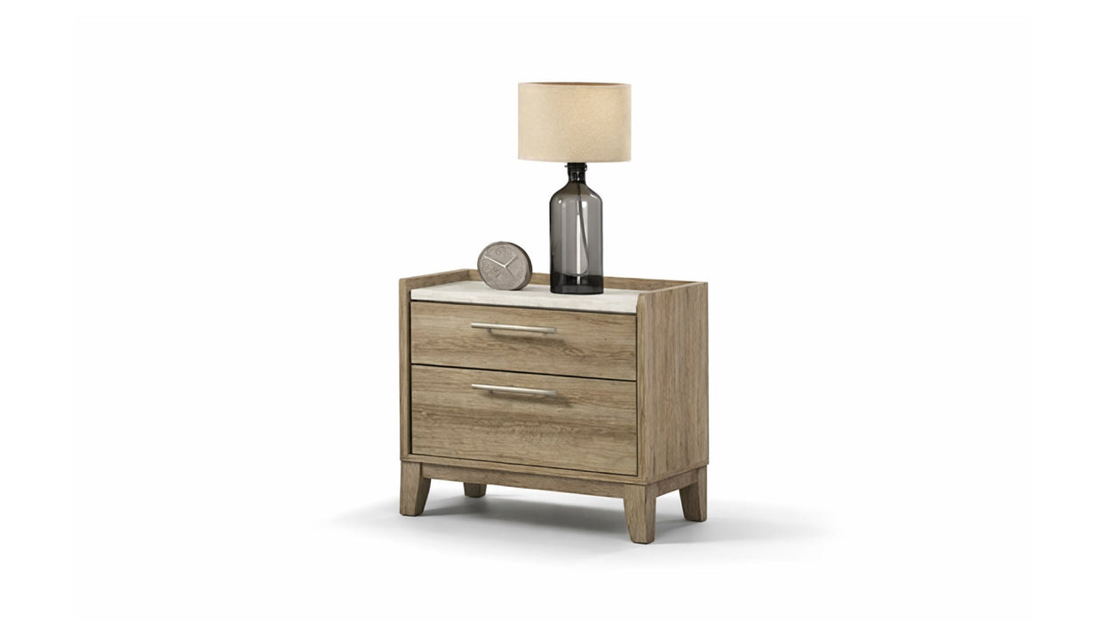 Clearwater Brown Wood Queen Bedroom Set