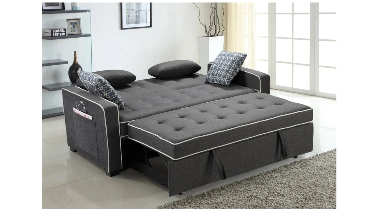 Cody Gray Fabric Sofa