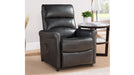 Colby Brown Faux Leather Power Glider Recliner