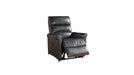 Colby Brown Faux Leather Power Glider Recliner