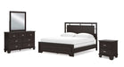 Covetown Brown Wood Queen Bedroom Set