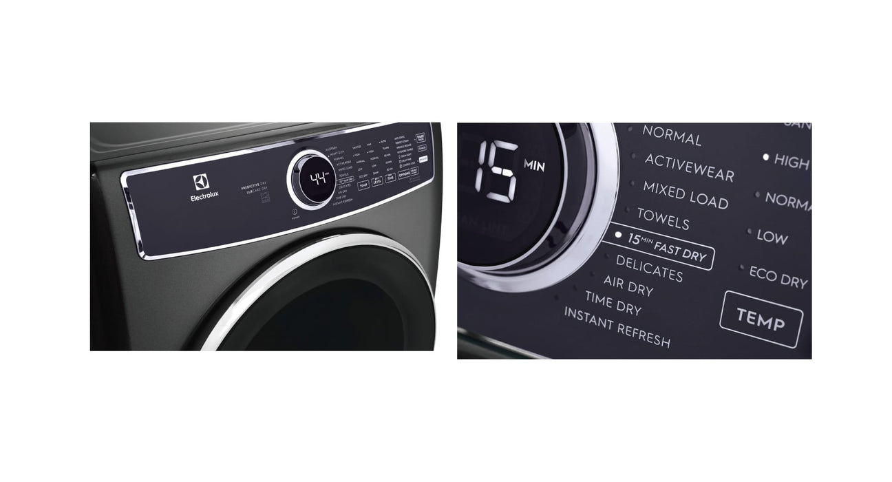 ELFG7637AT Electrolux Platinum Metal & Plastic Dryer