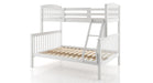 Eloise White Wood Twin Over Full Bunk Bed
