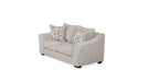 Florence Beige Fabric Reclining Sofa And Loveseat Set