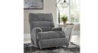 Fort Gray Fabric Recliner