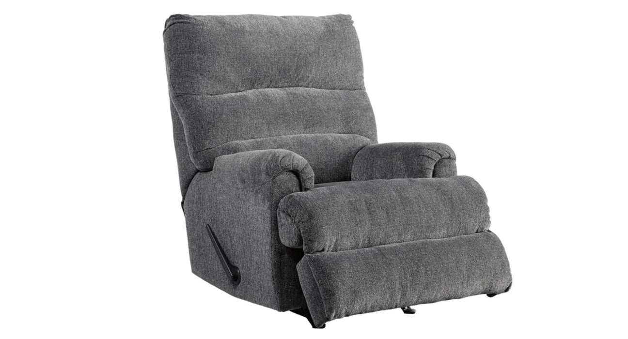 Fort Gray Fabric Recliner