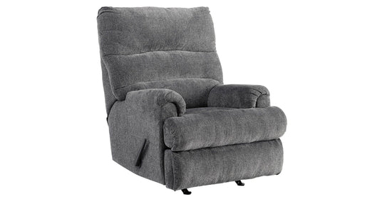 Fort Gray Fabric Recliner