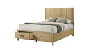 Frank Brown Wood Queen Bedroom Set