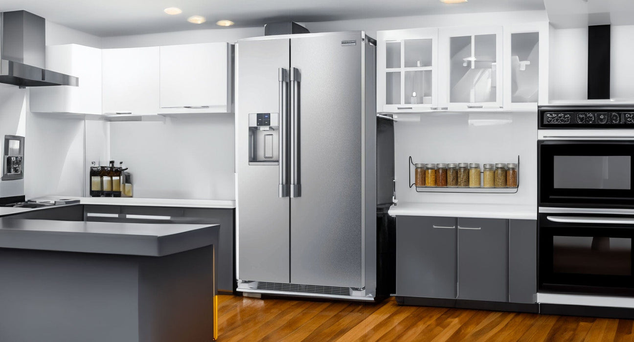 Frigidaire PRSC2222AF Stainless Steel Metal & Plastic Refrigerator