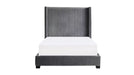 Glenbury Gray Upholstered Full Bed