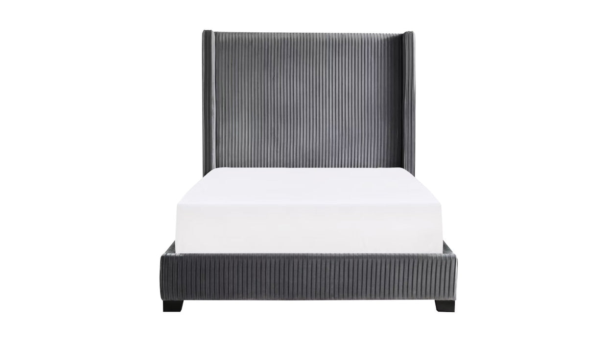 Glenbury Gray Upholstered Full Bed