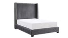 Glenbury Gray Upholstered Full Bed