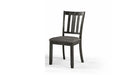 Glendale Gray Wood And Upholstered Standard Height 7pc Dining Table &