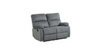 Gray Fabric Recliner Sofa & Loveseat Set