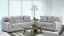 Gray Fabric Sofa & Loveseat Set