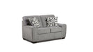 Gray Fabric Sofa & Loveseat Set