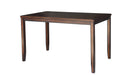 Great Bridge Brown Wood Counter Height 7pc Dining Table & Chair Set
