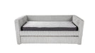 Hailey Gray Fabric Twin Over Twin Day Bed With Trundle