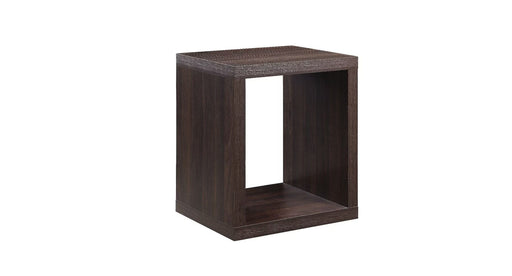 Harel Brown Wood End Table