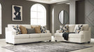 Heathcort Brown Fabric Sofa & Loveseat Set