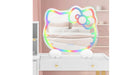 Hello Kitty White Metal & Plastic Vanity Mirror