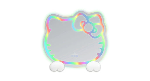 Hello Kitty White Metal & Plastic Vanity Mirror