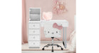 Hello Kitty White Wood Vanity Desk