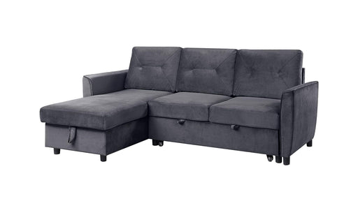 Hudson Gray Fabric Modular Sectional Sofa