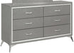 Huxley Gray Wood And Upholstered Queen Bedroom Set