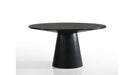 Jasper Black Wood And Upholstered Standard Height 5pc Dining Table &