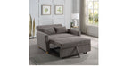 Justine Brown Corduroy Loveseat Sleeper