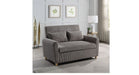 Justine Brown Corduroy Loveseat Sleeper