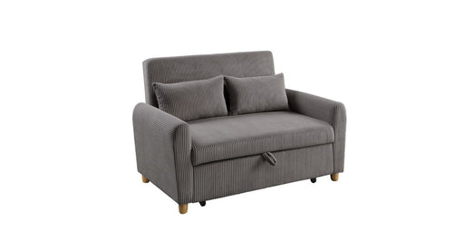 Justine Brown Corduroy Loveseat Sleeper
