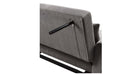 Justine Brown Corduroy Loveseat Sleeper