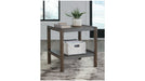 Kallenny Brown Wood End Table