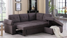Katie Brown Fabric Sectional Sleeper Sofa