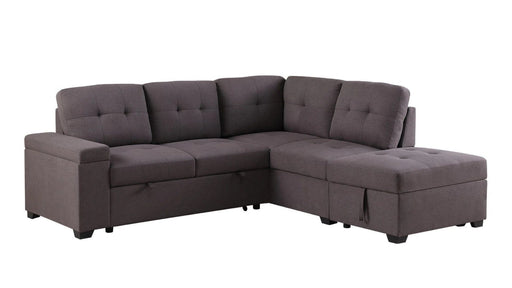 Katie Brown Fabric Sectional Sleeper Sofa