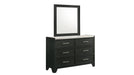 Lamar Black Wood Queen Bedroom Set